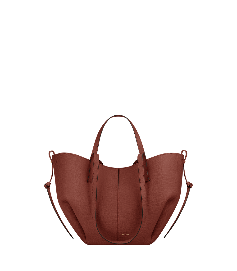 Polène | Bag - Cyme Mini - Textured Red Clay – Polène ES