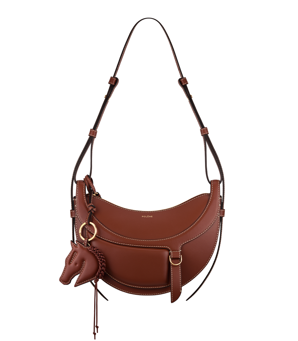Polène I Bag - Numéro Dix - Galop Cognac – Polène ES