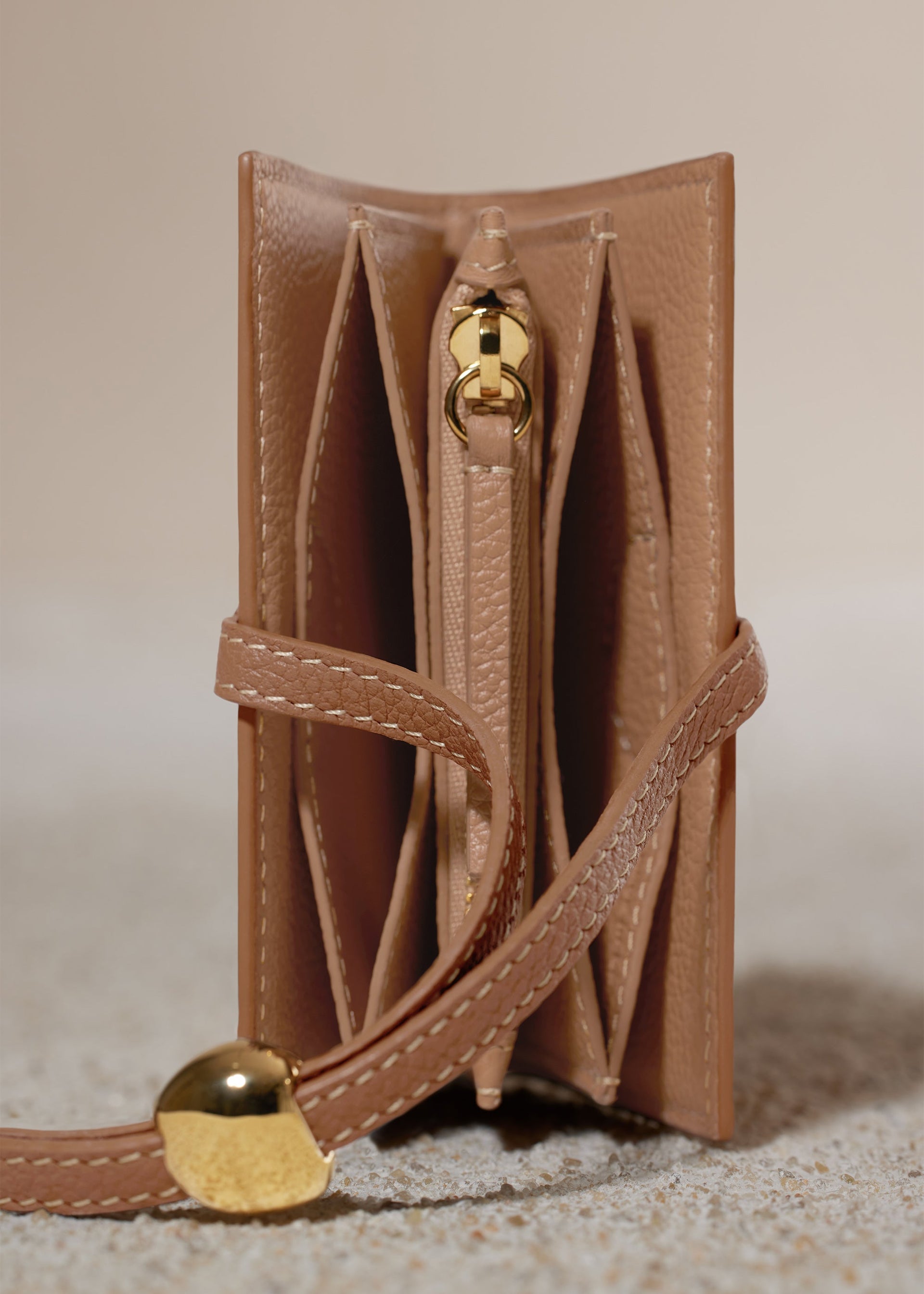 Tarjetero Kayé - Dúo Camel Grano