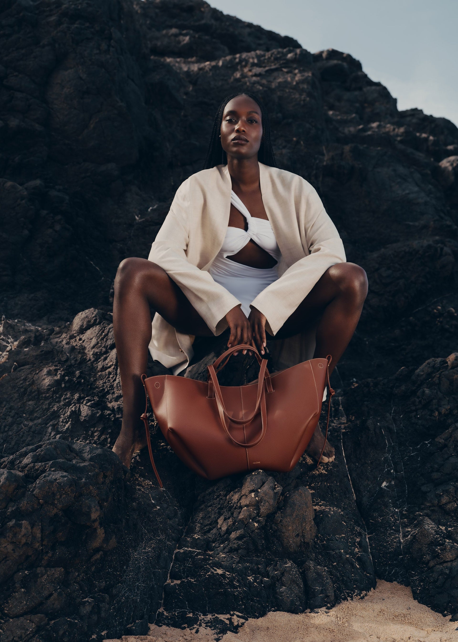 Cyme - Coñac Piel Granulada