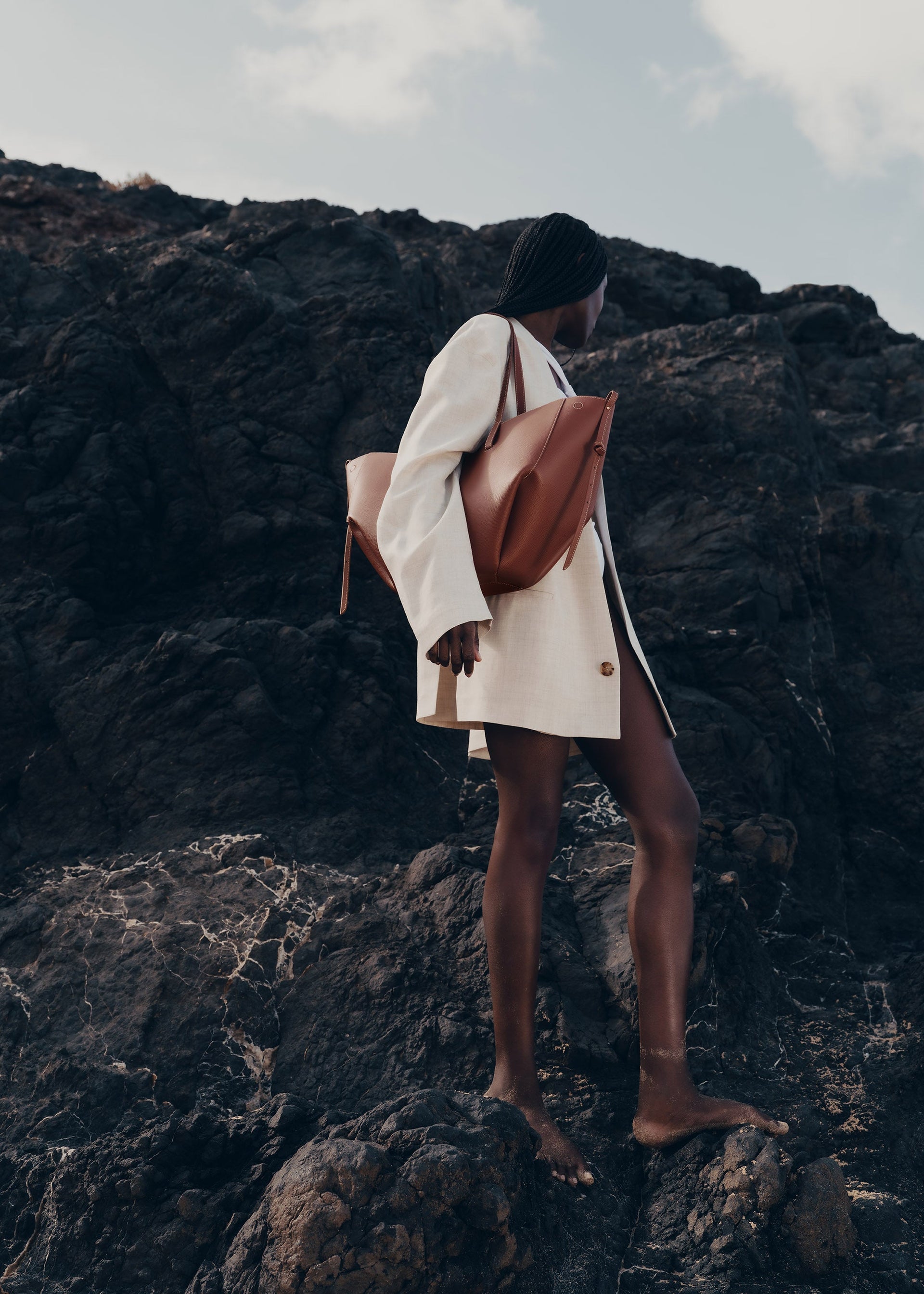 Cyme - Coñac Piel Granulada