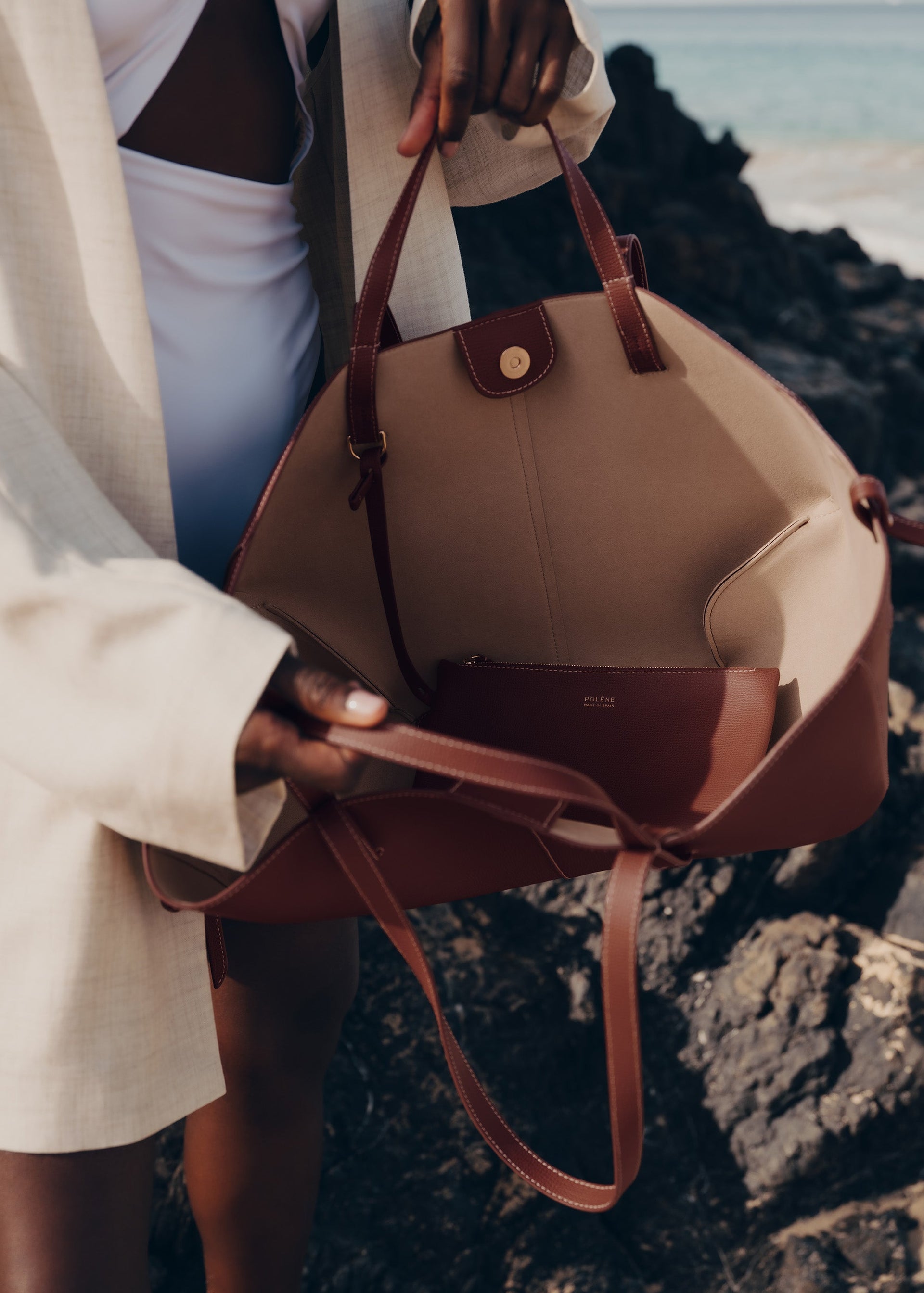 Cyme - Coñac Piel Granulada