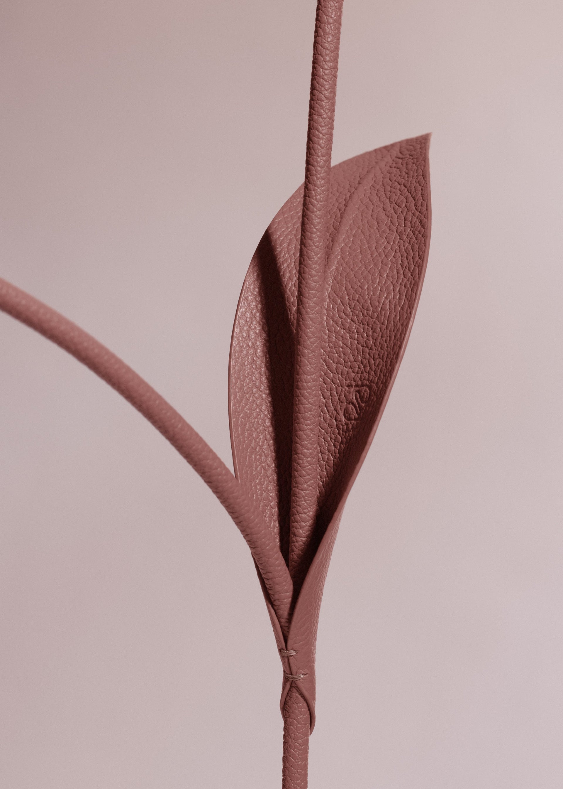 Flor Tul - Duo Rosa Palo Piel Granulada