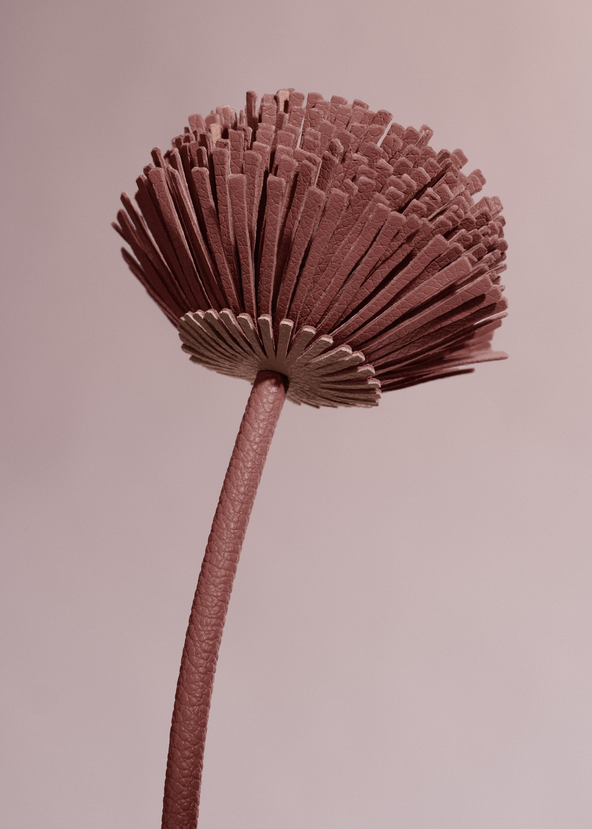 Flor Tul - Duo Rosa Palo Piel Granulada
