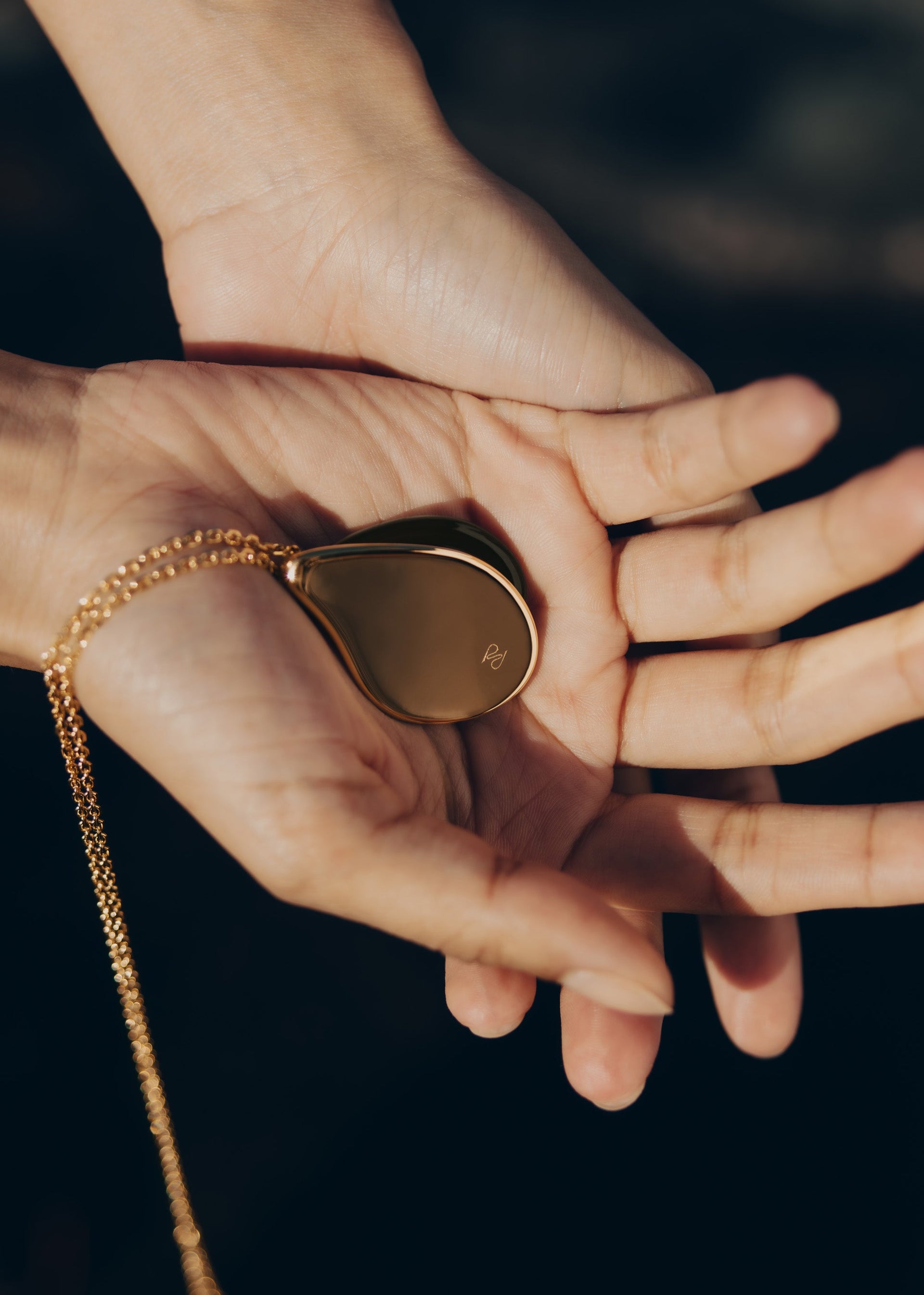 Colgante Naé - Vidrio Ahumado