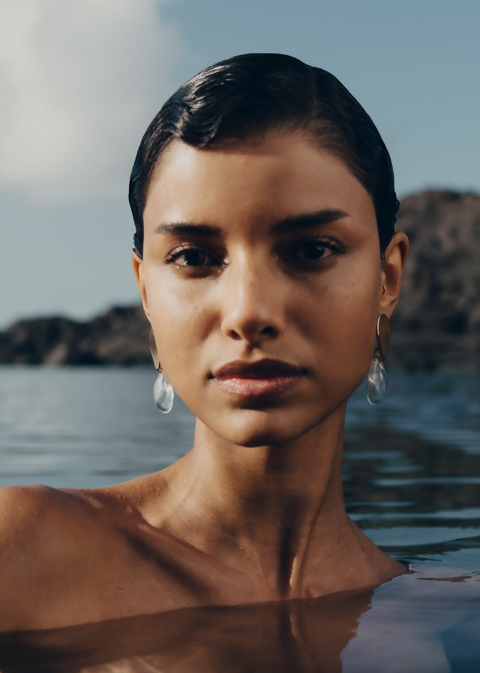 Pendientes Naé - Vidrio