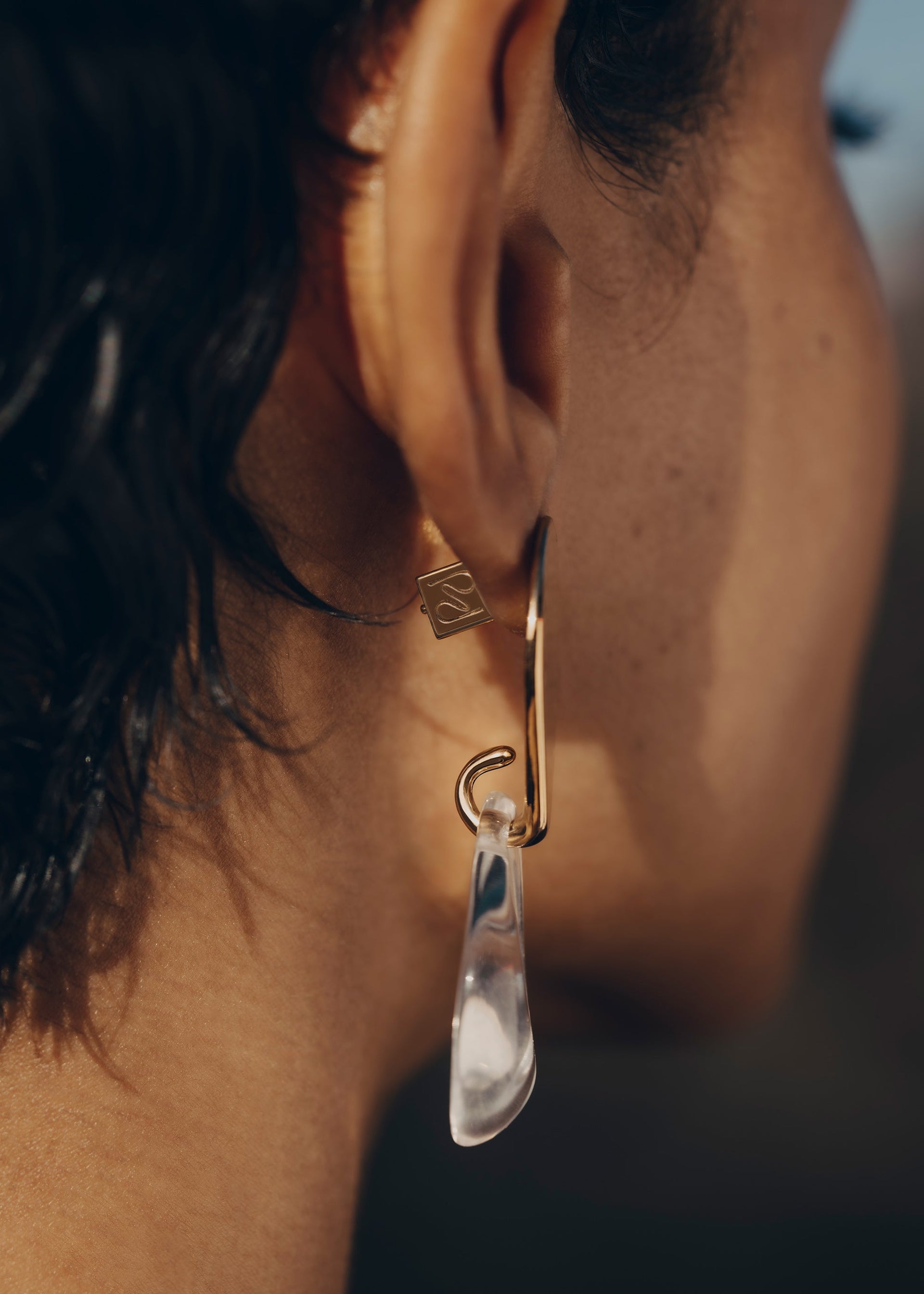 Pendientes Naé - Vidrio