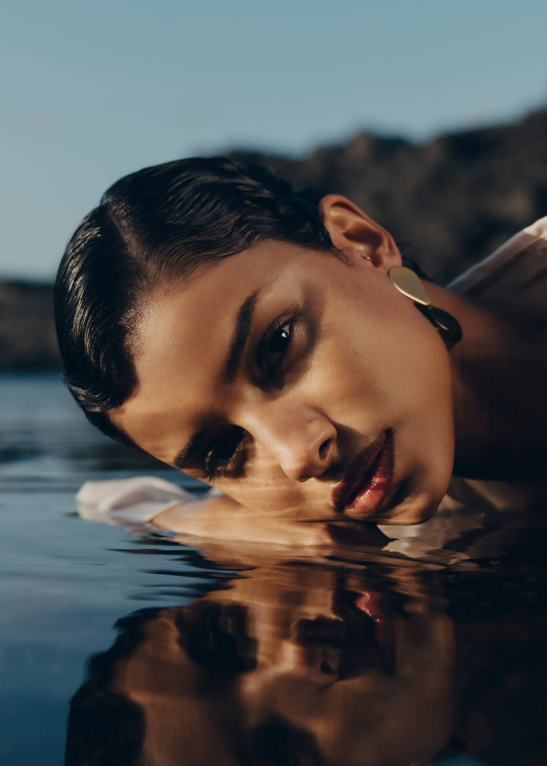 Pendientes Naé - Vidrio Ahumado