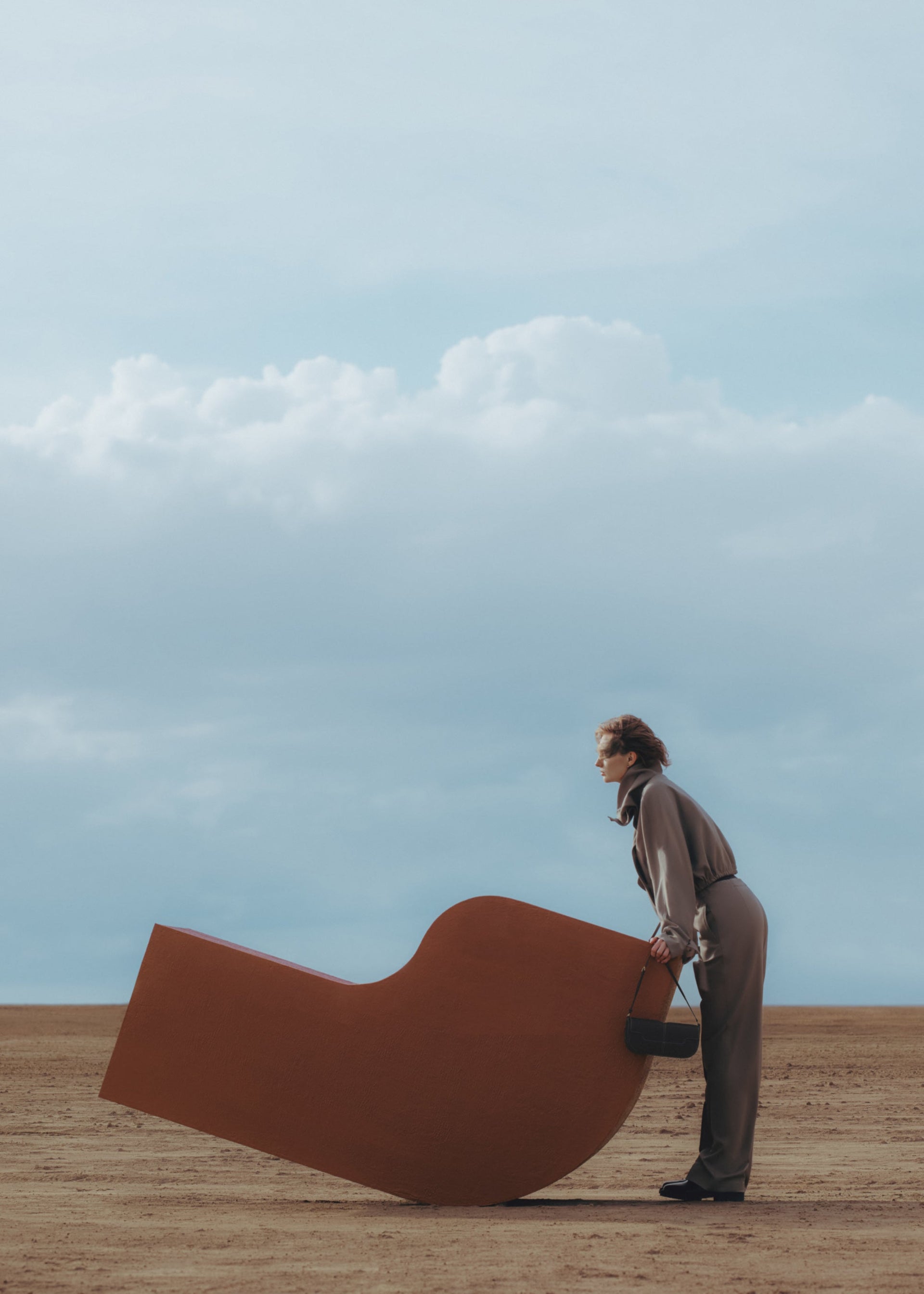 Osmo - Negro Liso con Costuras Crudo