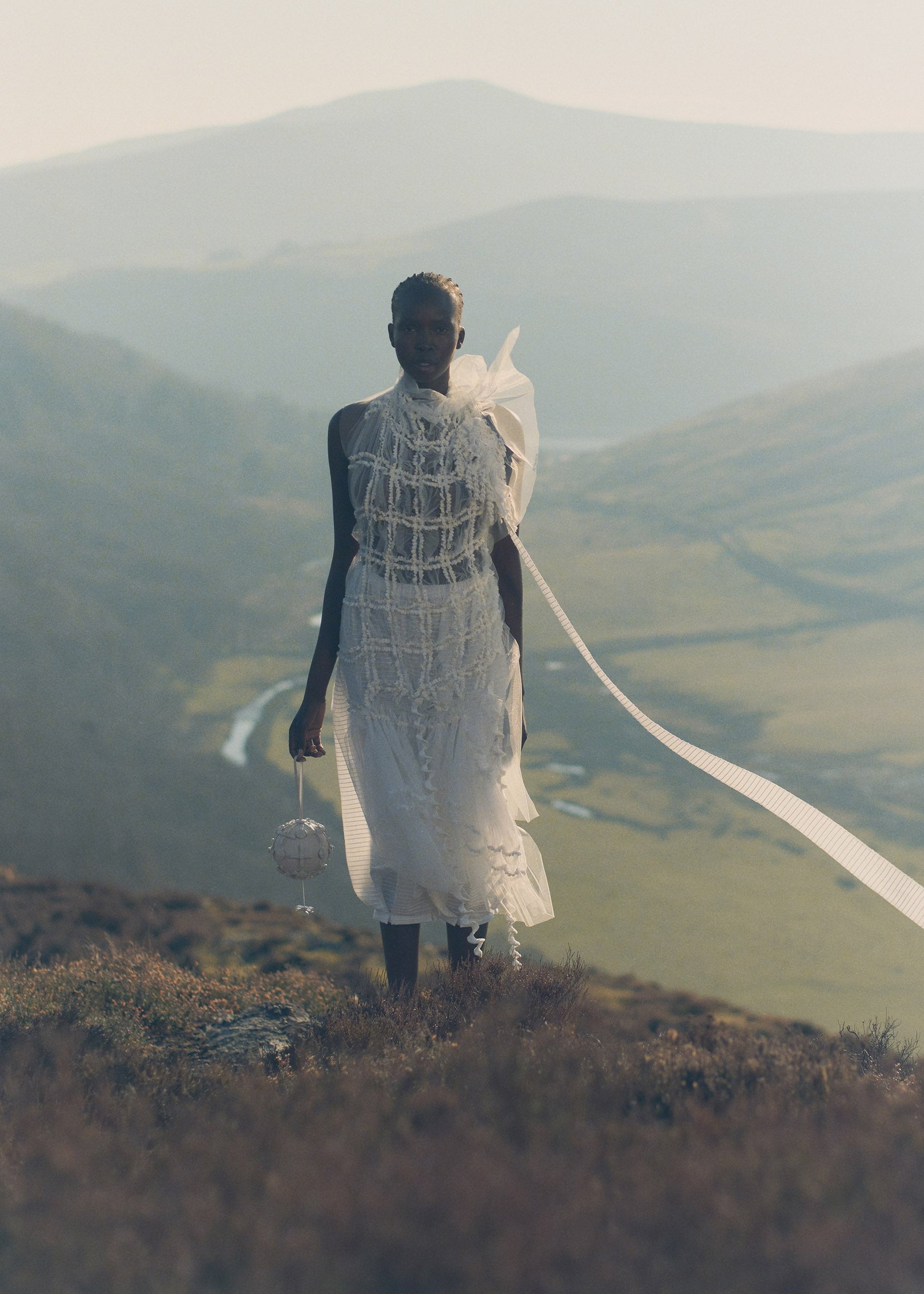 Button Bow Sphere - Porcelana