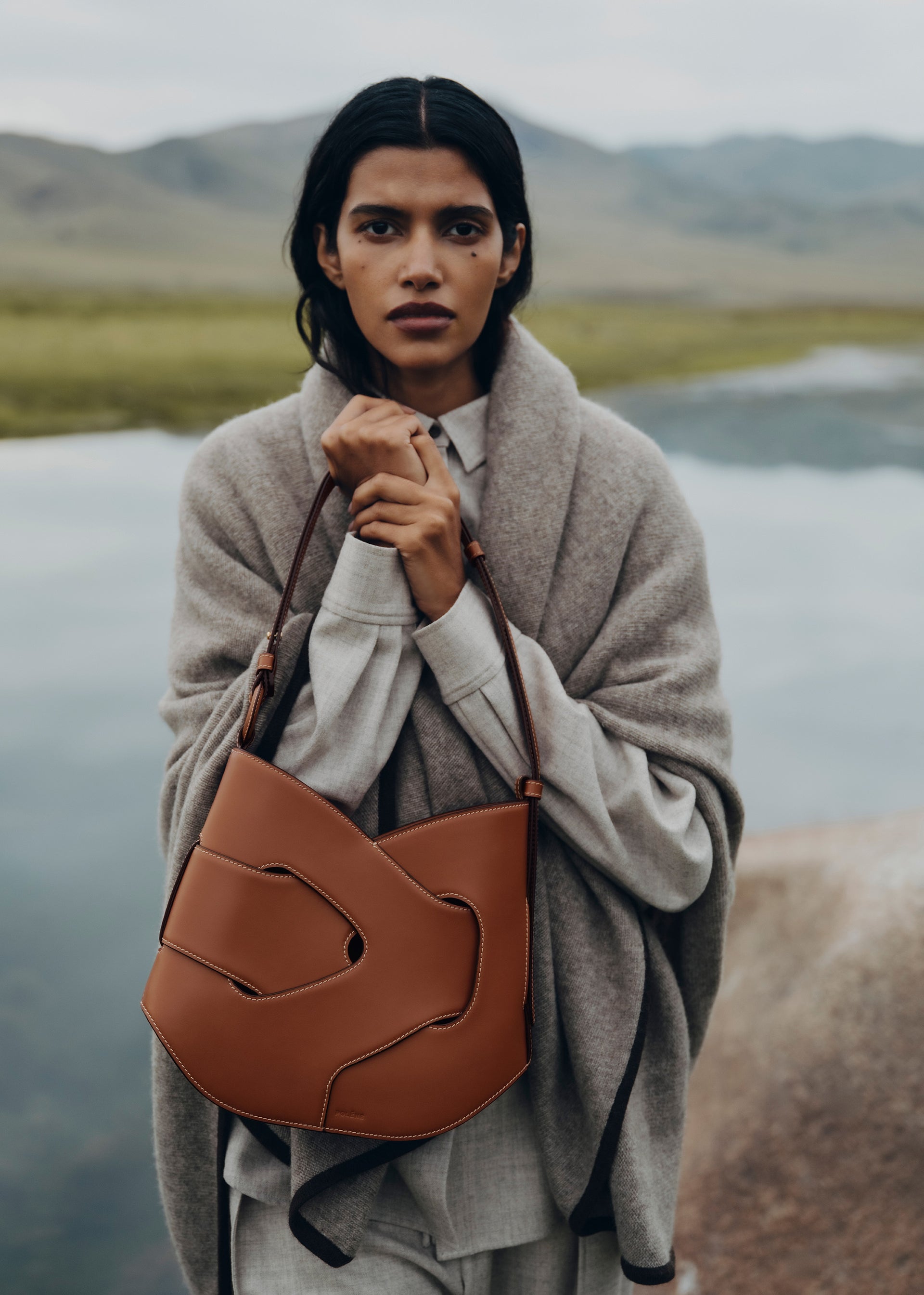 Nodde Hobo - Coñac Piel Lisa