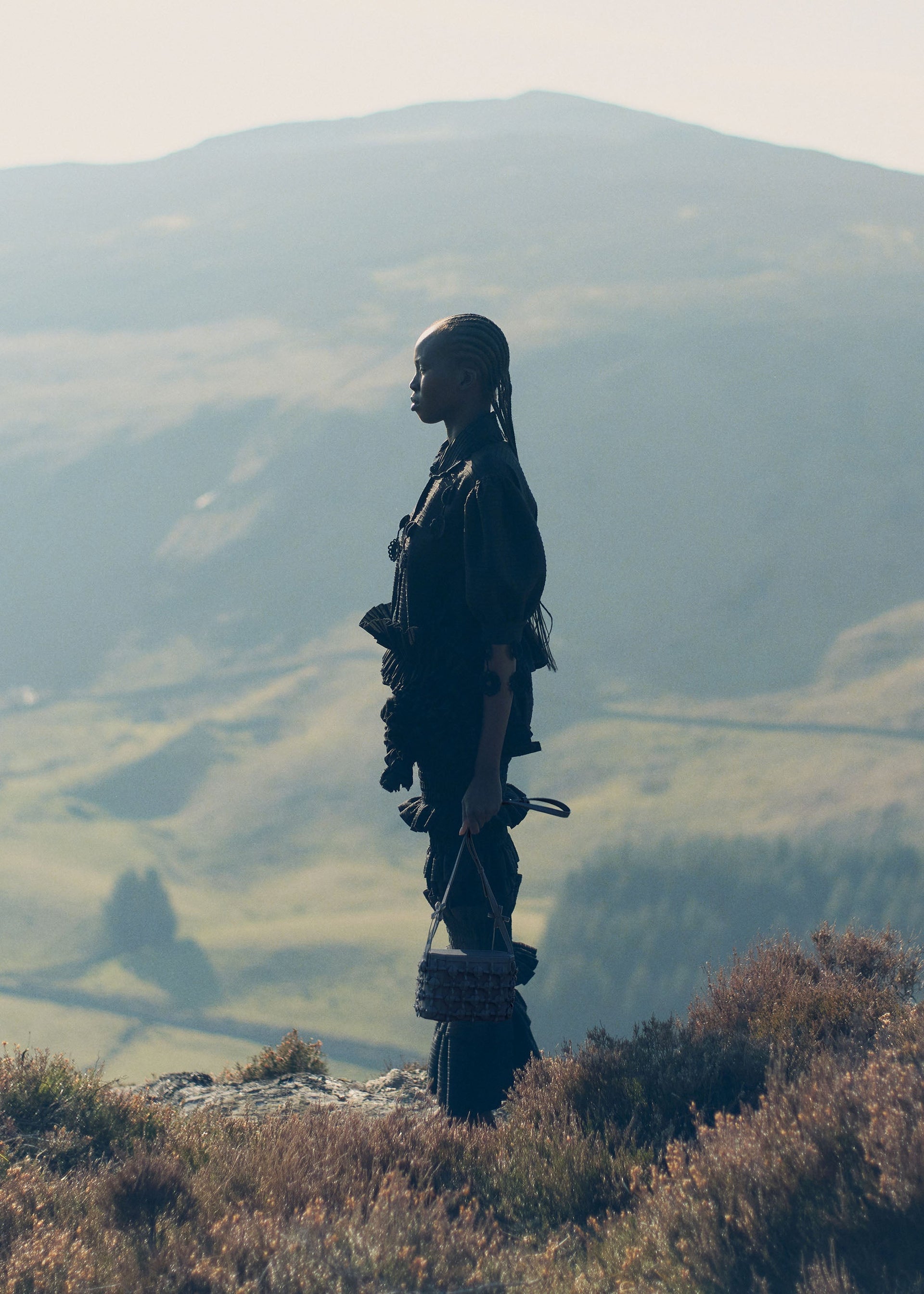 Button Bow Box - Tinta