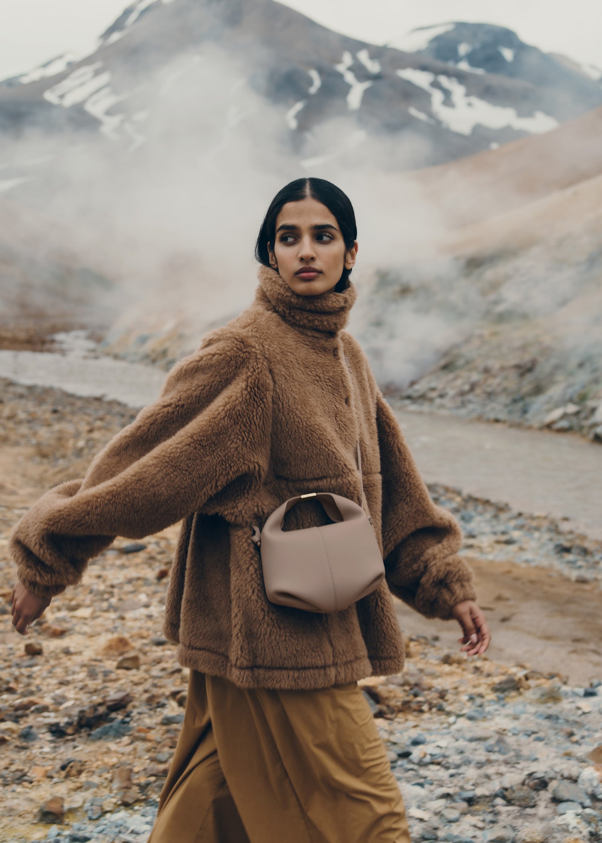 Béri - Gris Topo Piel Granulada