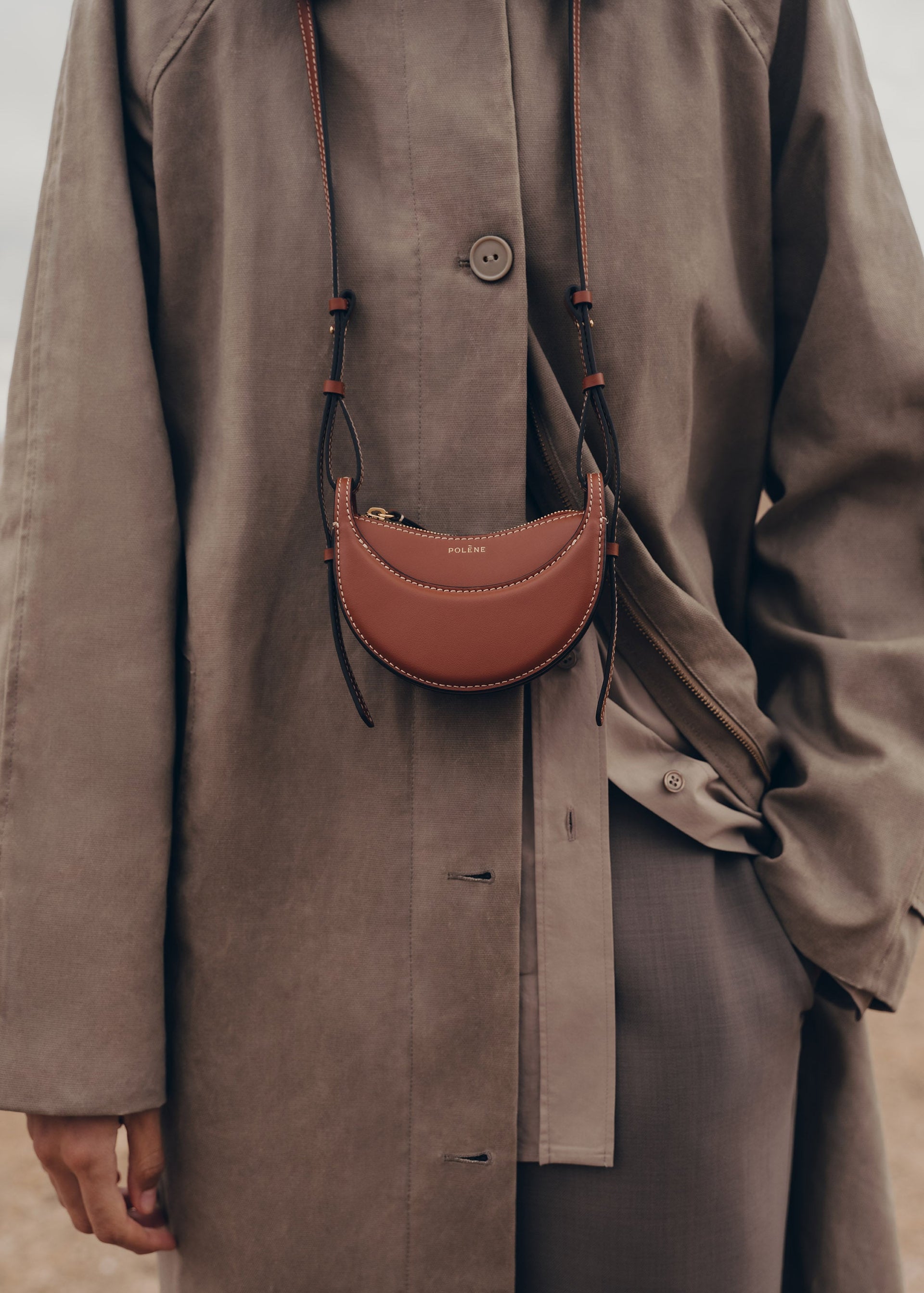 Numéro Dix Micro - Coñac Piel Lisa