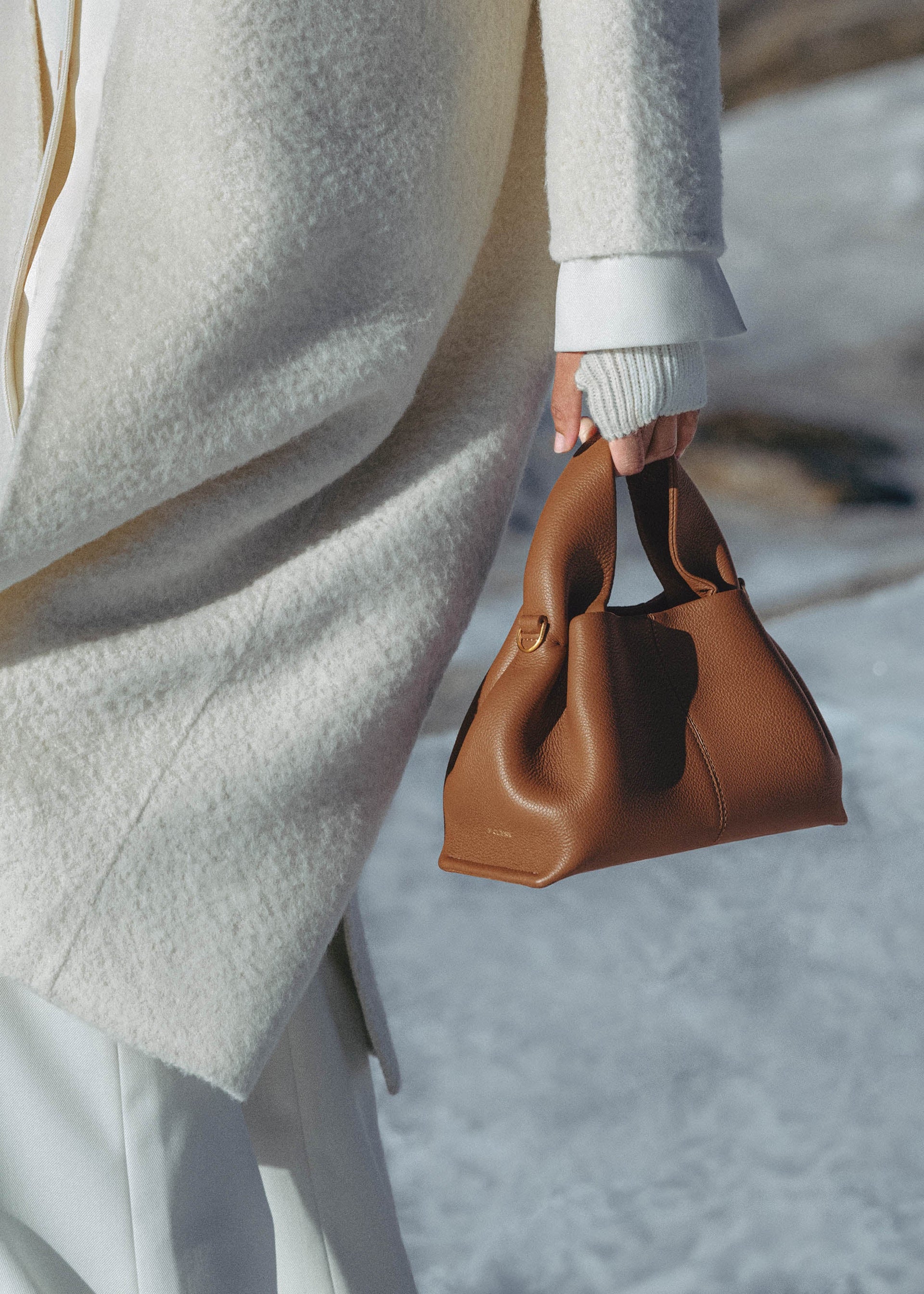 Numéro Neuf Mini - Camel Piel Granulada