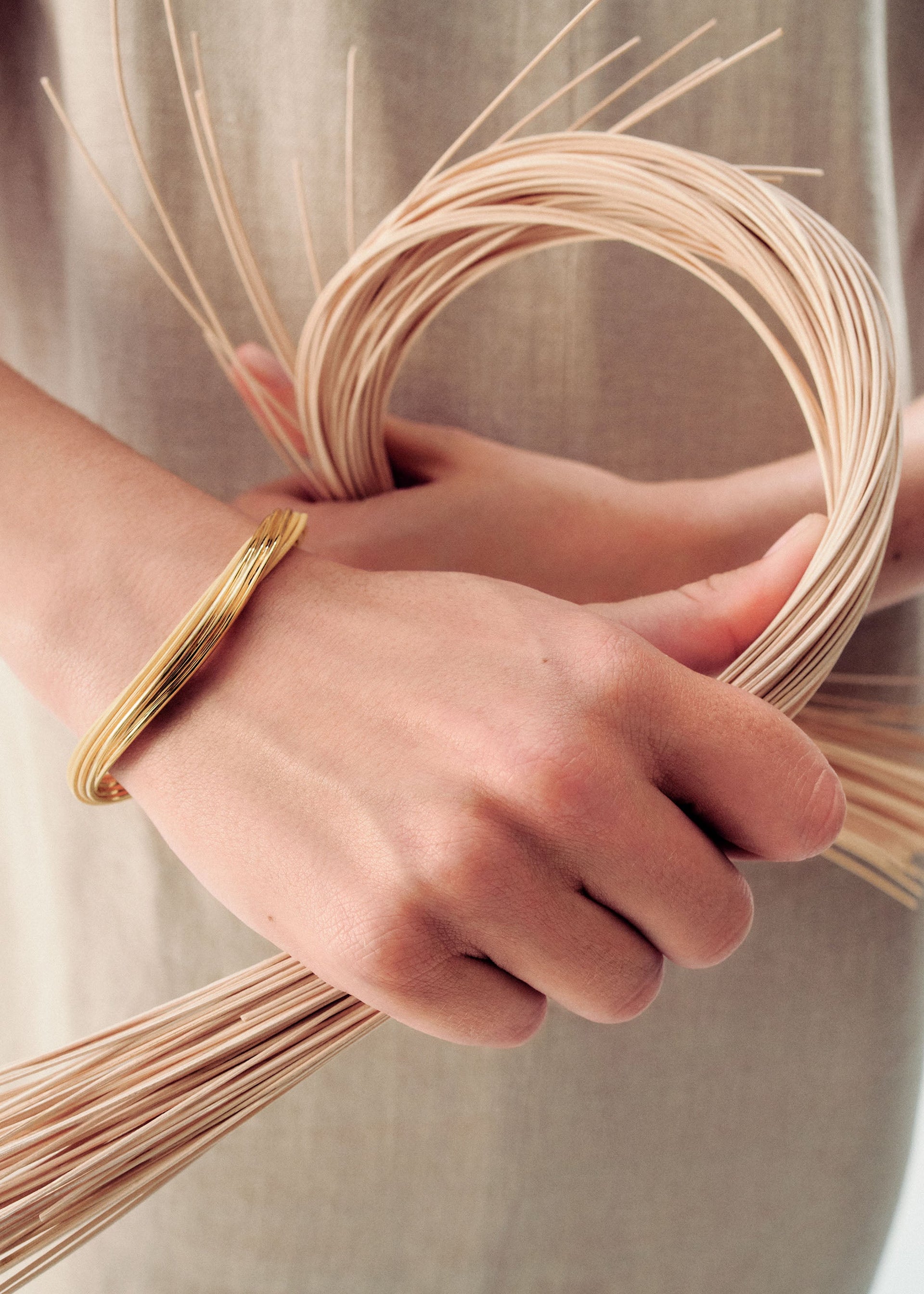 Pulsera Rozo - Ratán