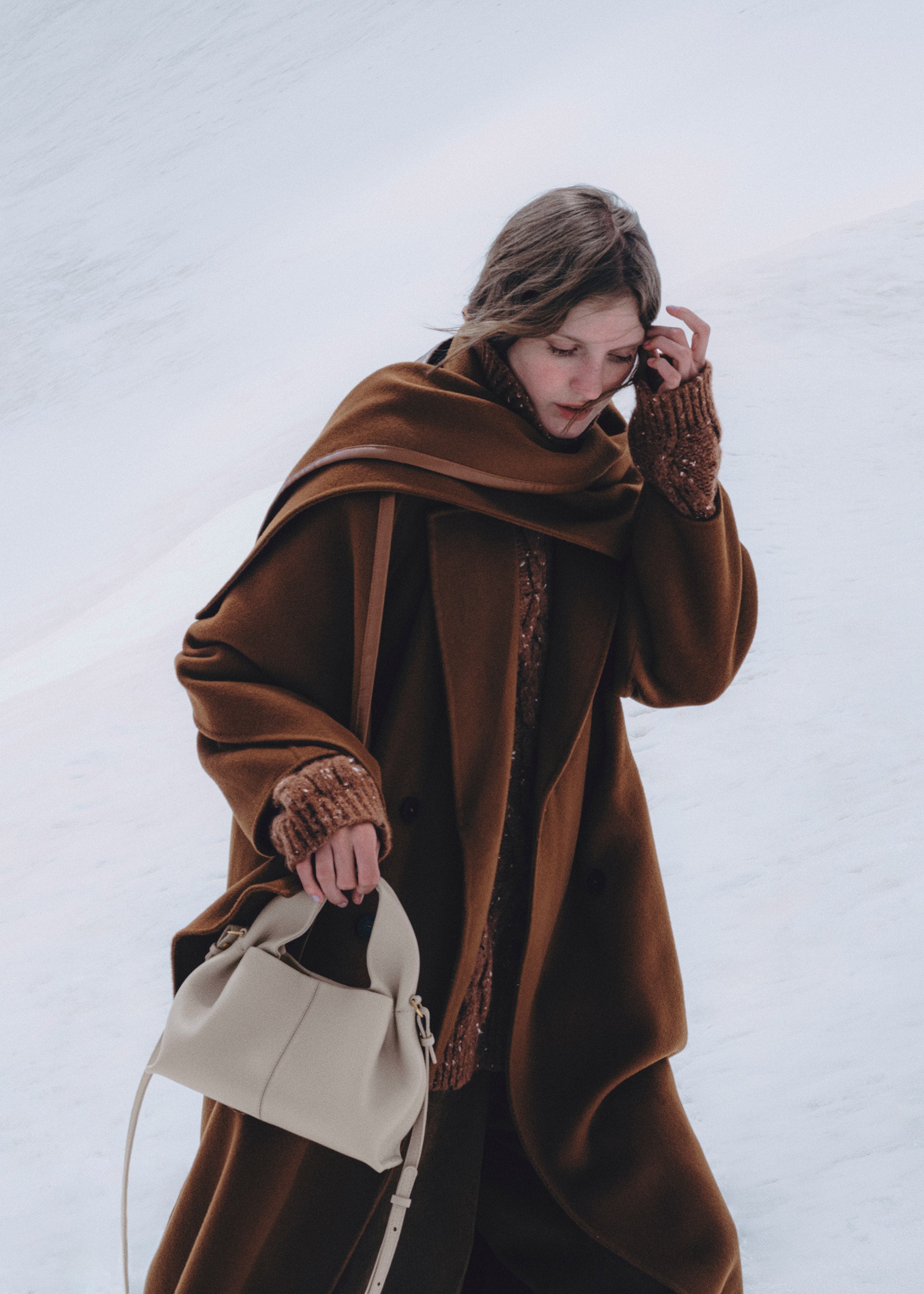Polène | Bag - Numéro Neuf Mini - Textured Mist – Polène ES