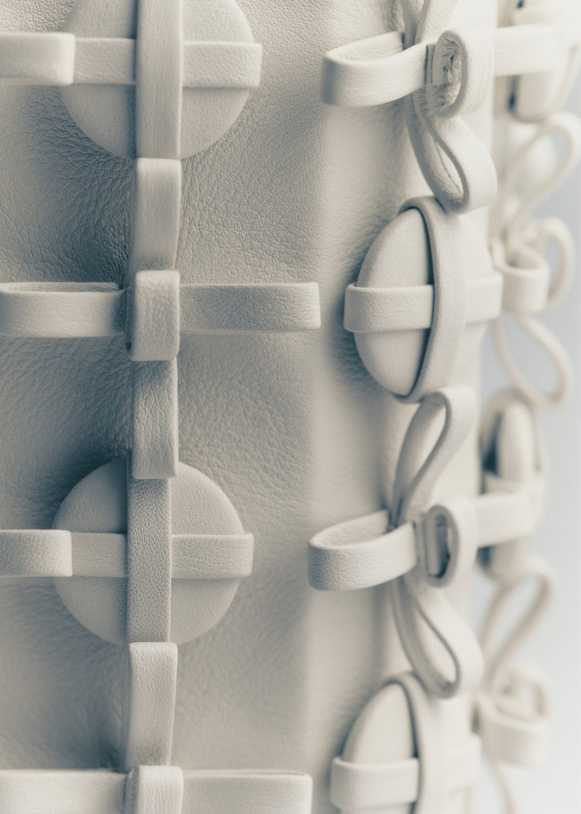 Button Bow Box - Porcelana