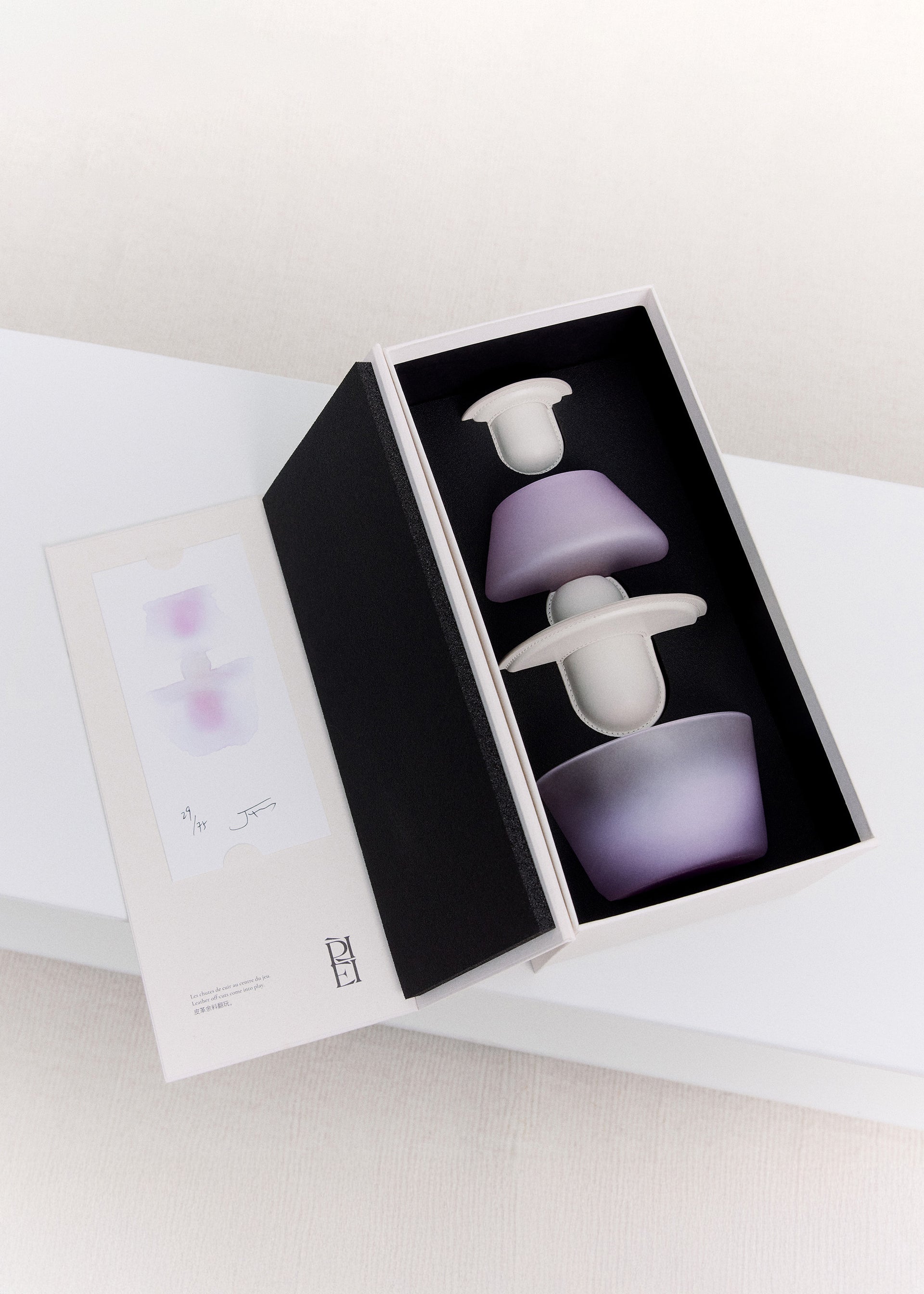 Escultura Uzlo - Lavanda matizada