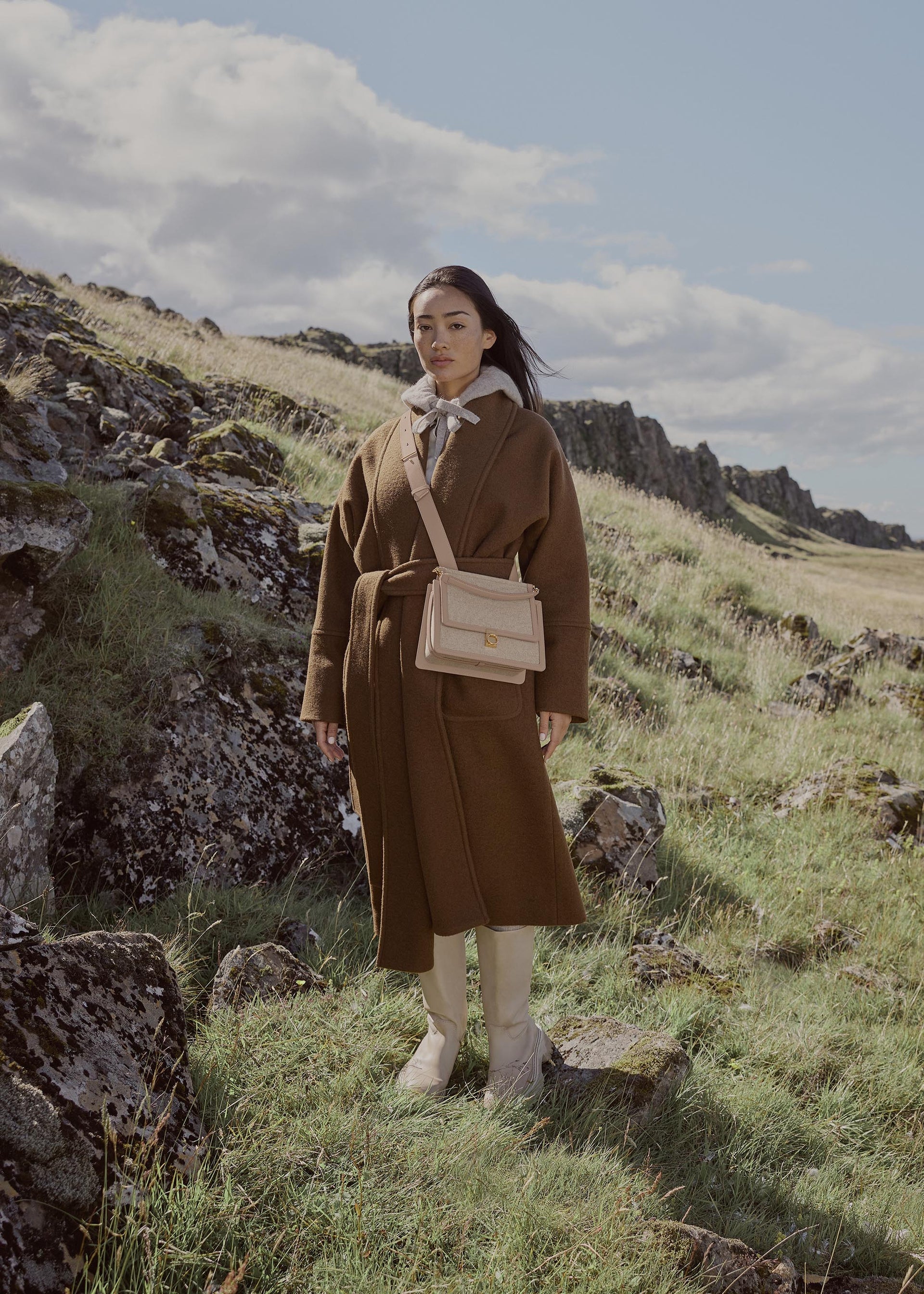 Numéro Sept - Tejido Dúo Gris Topo