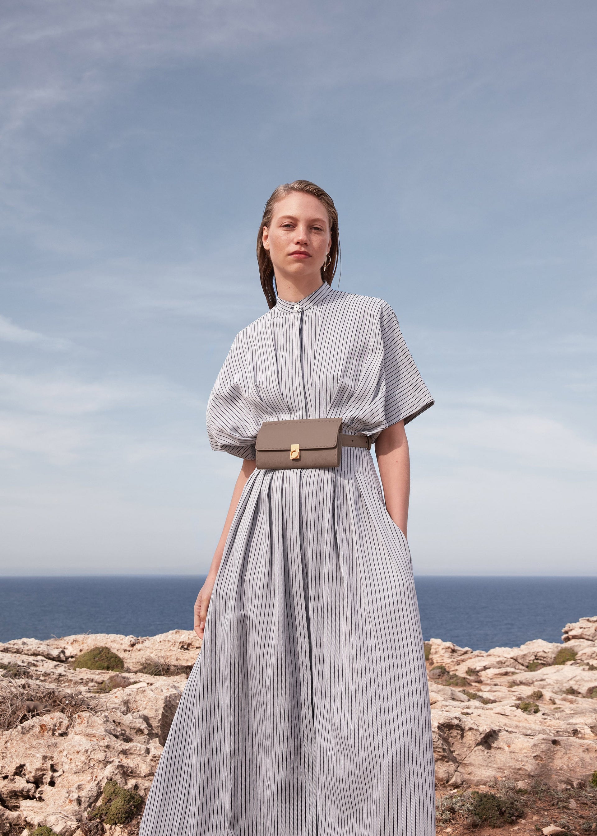 Riñonera Numéro Sept - Gris Topo Grano