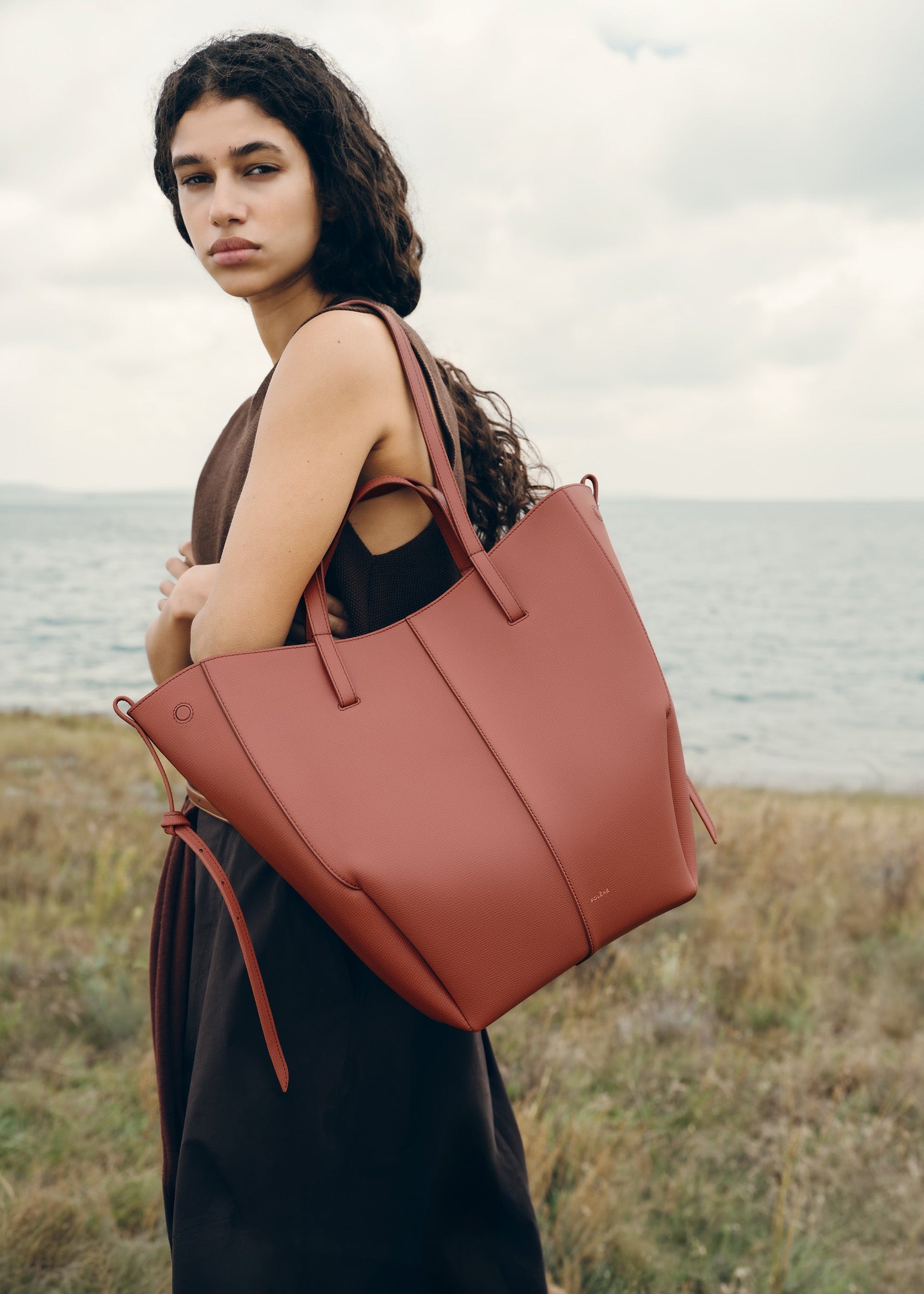 Cyme Tote - Terracota Piel Granulada