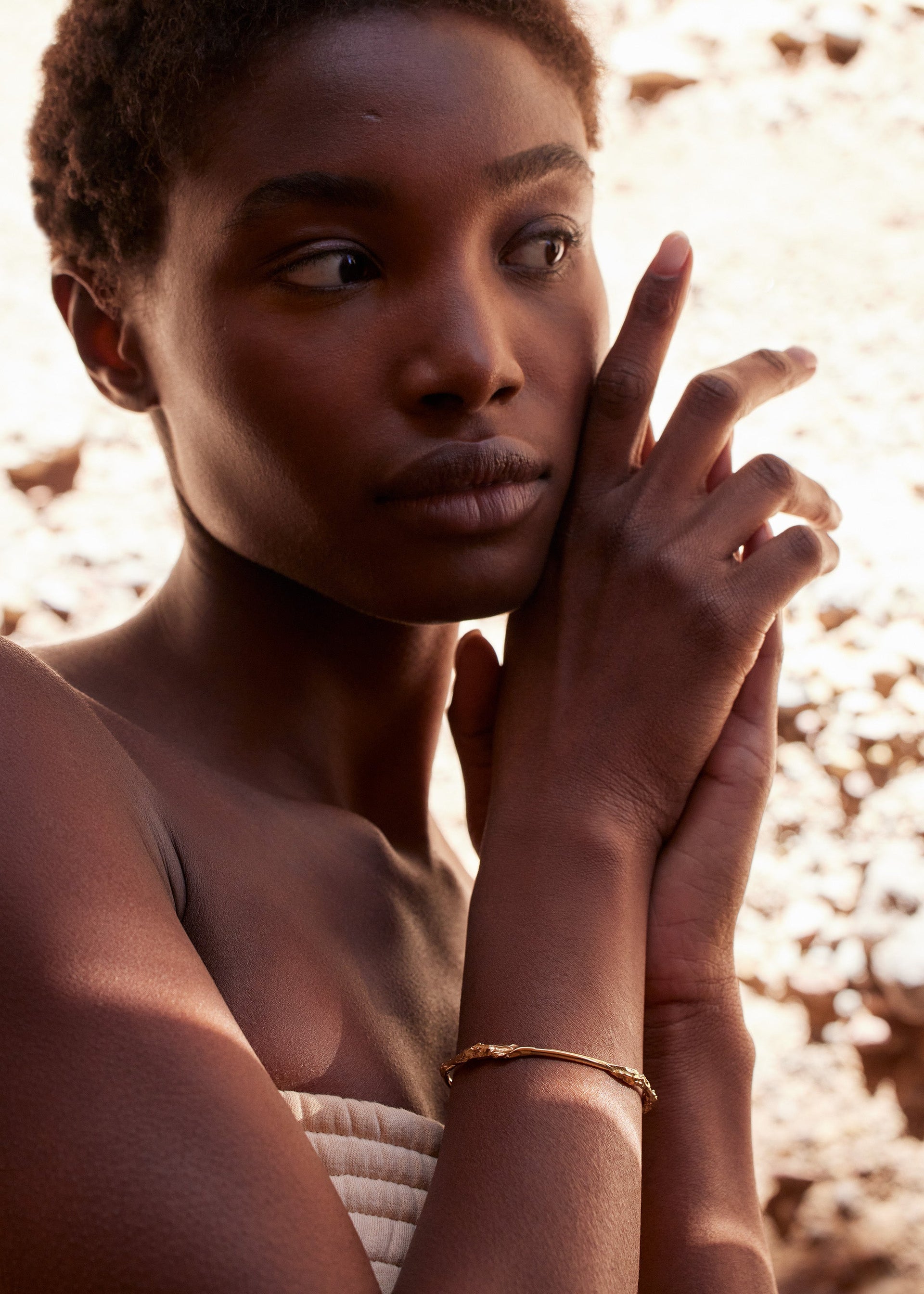 Jonc Eroz​​ - chapada en oro de 24 quilates​