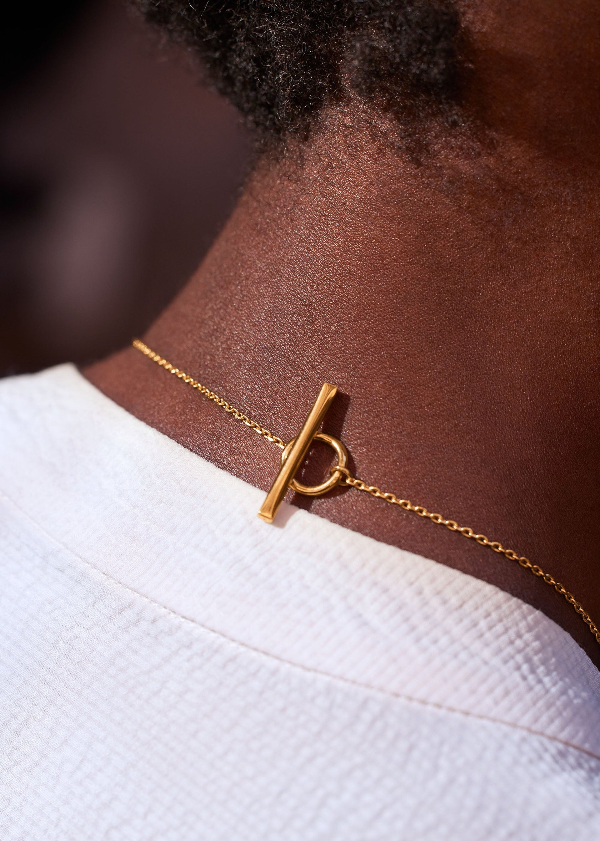 Colgante Eroz​ - chapada en oro de 24 quilates​