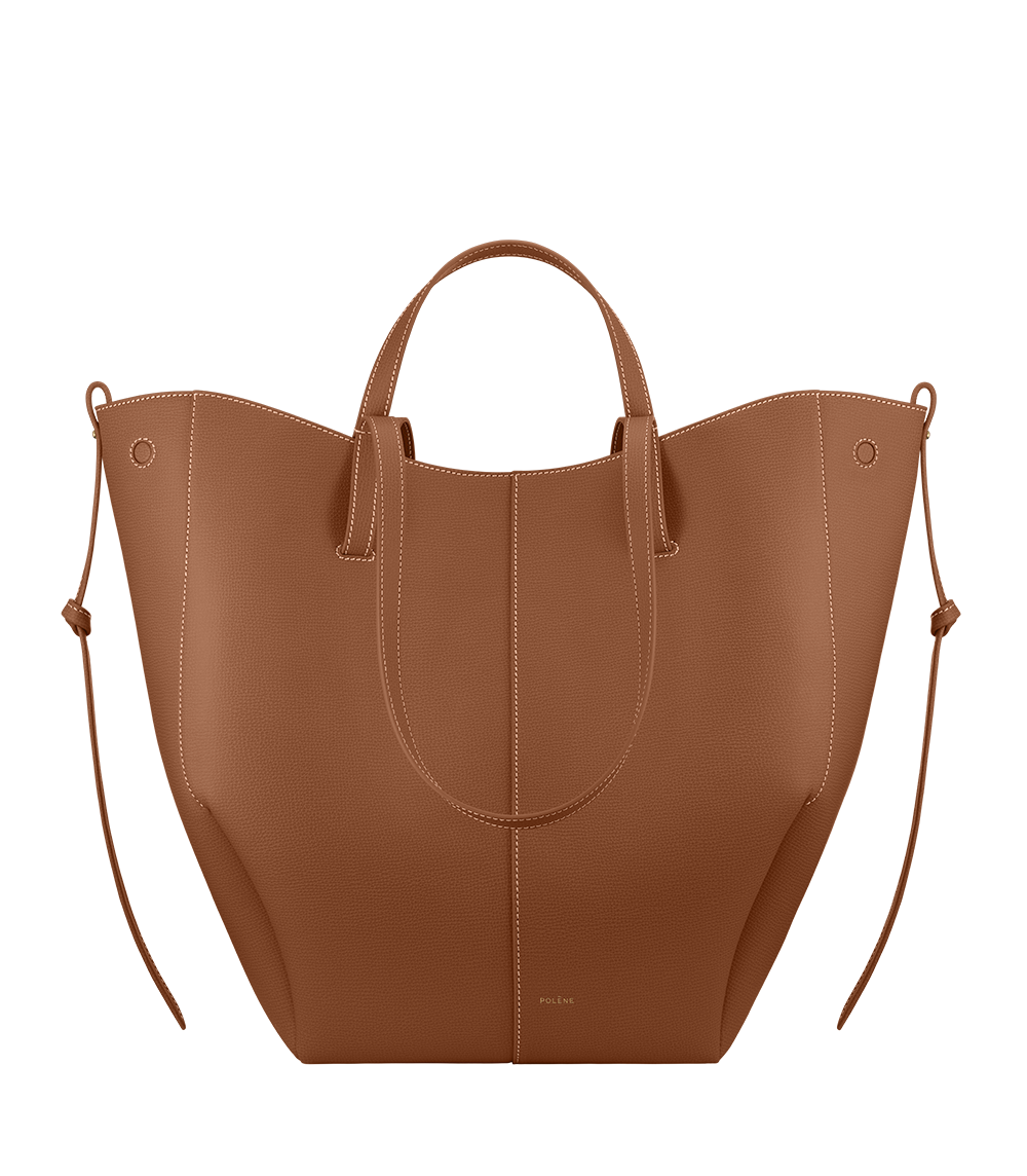 Cyme Tote - Camel Piel Granulada