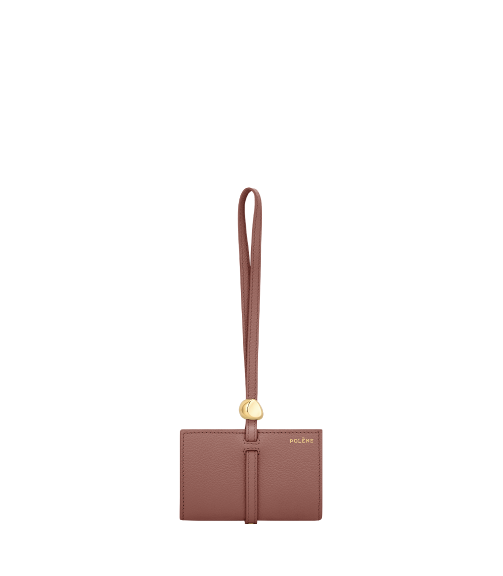 Tarjetero Kayé - Dúo Blush Grano